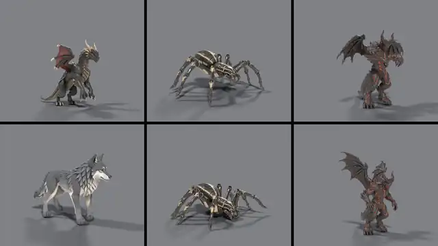 Image from the post by @rehan_shei on X: Open-source pipeline animates non-humanoid 3D assets with AI