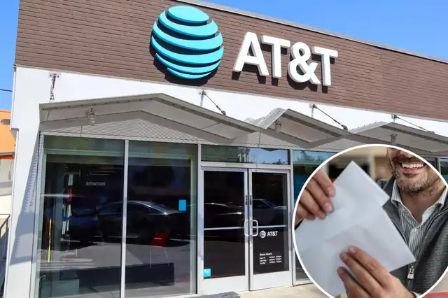 Image from the post by @nypost on X: AT&T to send checks of up to $5,000 in $177M data breach settlement